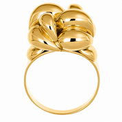 Anello - 18 carati Oro giallo - Handmade