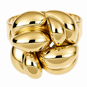 Anello - 18 carati Oro giallo - Handmade