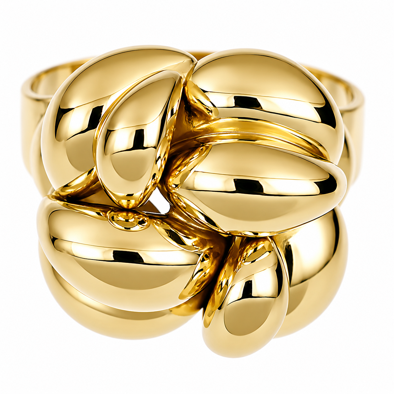 Anello - 18 carati Oro giallo - Handmade