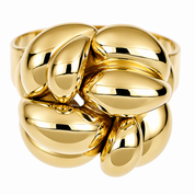 Anello - 18 carati Oro giallo - Handmade