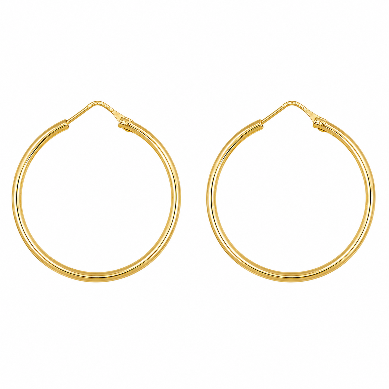 Orecchini - 18 carati Oro giallo - Made in Italy - Handmade