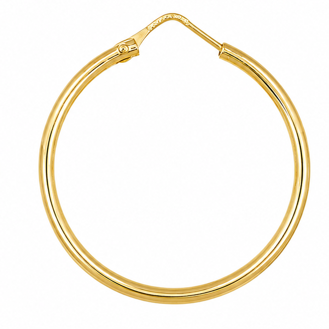 Orecchini - 18 carati Oro giallo - Made in Italy - Handmade