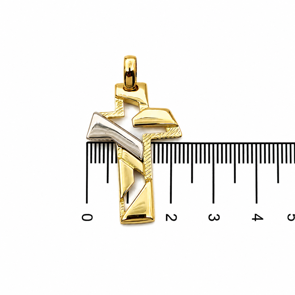 Ciondolo - 18 carati Oro giallo, Oro bianco - Made in Italy - Handmade