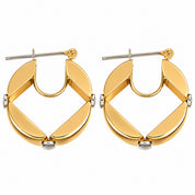 Orecchini - 18 carati Oro giallo, Oro bianco