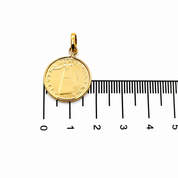 Ciondolo - 18 carati Oro giallo - Made in Italy - Handmade