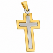Ciondolo - 18 carati Oro giallo, Oro bianco - Made in Italy - Handmade