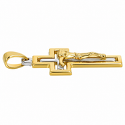 Ciondolo - 18 carati Oro giallo, Oro bianco - Made in Italy - Handmade