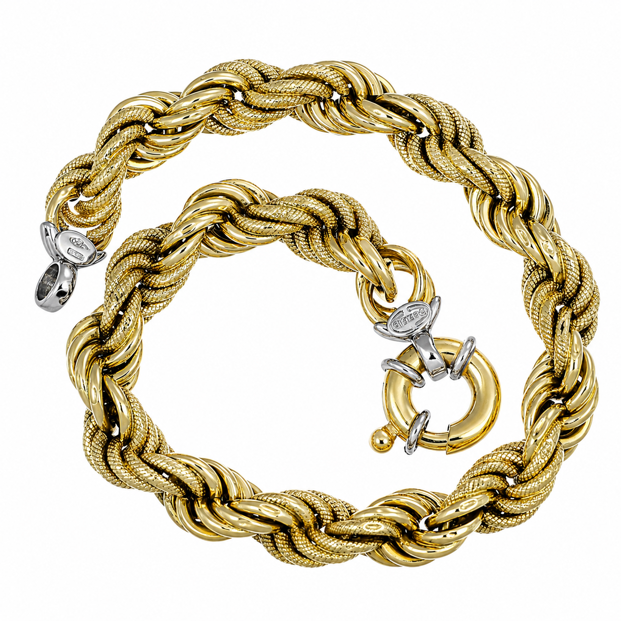 Bracciale - 18 carati Oro giallo, Oro bianco