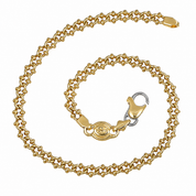Bracciale - 18 carati Oro giallo - Handmade - Made in Italy