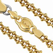 Bracciale - 18 carati Oro giallo - Handmade - Made in Italy