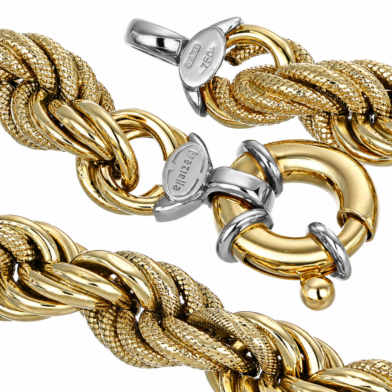 Bracciale - 18 carati Oro giallo, Oro bianco