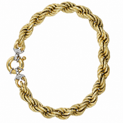 Bracciale - 18 carati Oro giallo, Oro bianco