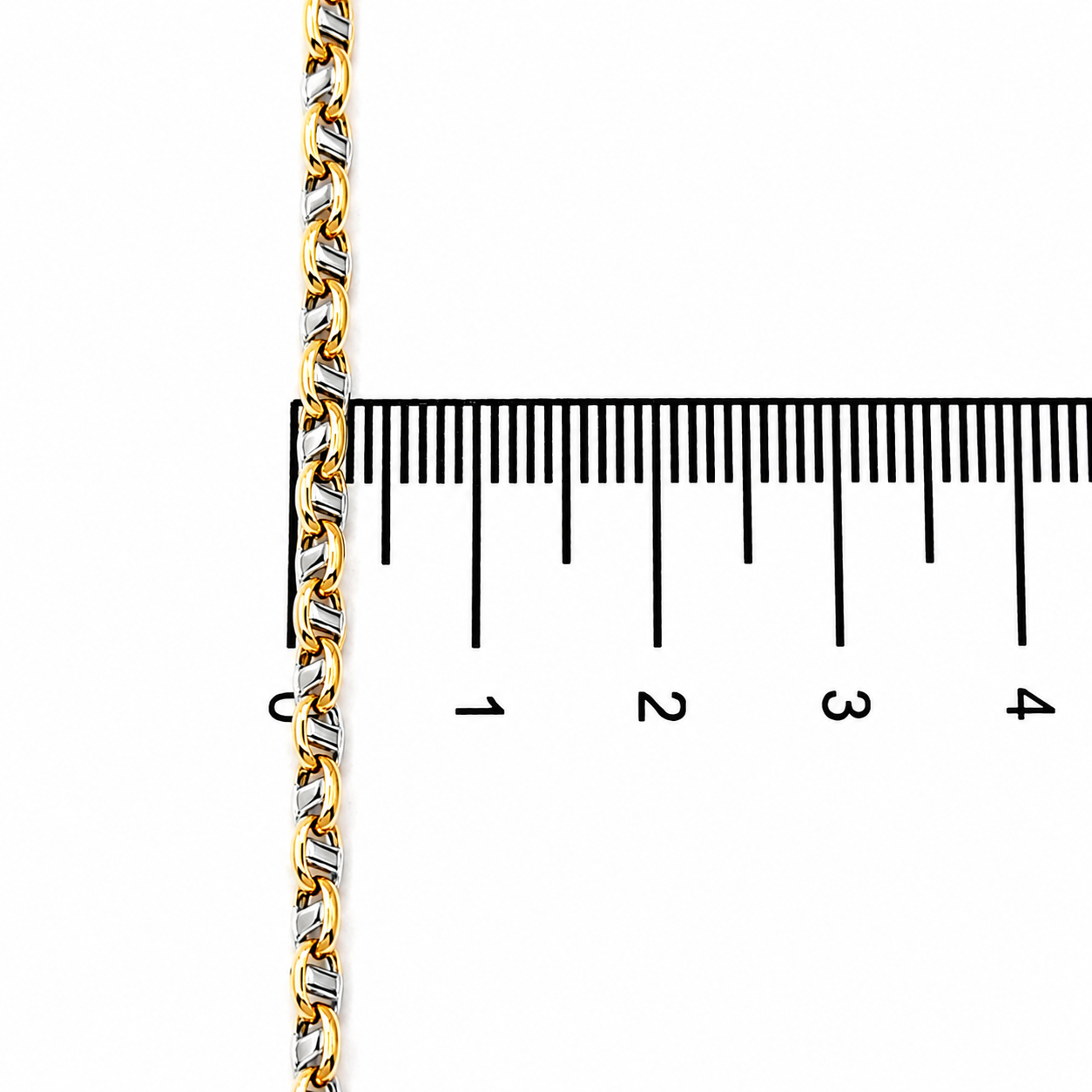 Collana - 18 carati Oro giallo, Oro bianco - Made in Italy - Handmade