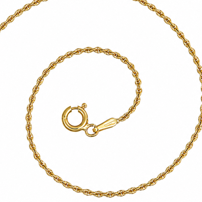 Collana - 18 carati Oro giallo - Made in Italy - Handmade
