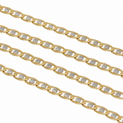Collana - 18 carati Oro giallo, Oro bianco - Made in Italy - Handmade