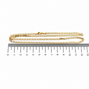 Collana - 18 carati Oro giallo, Oro bianco - Made in Italy - Handmade