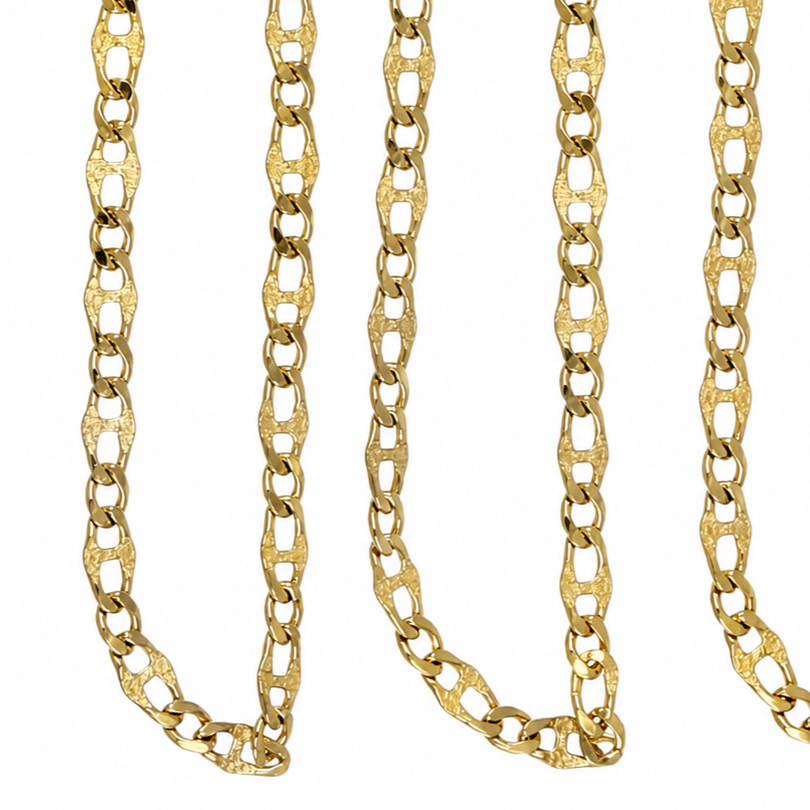 Collana - 18 carati Oro giallo - Made in Italy - Handmade