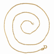 Collana - 18 carati Oro giallo - Made in Italy - Handmade
