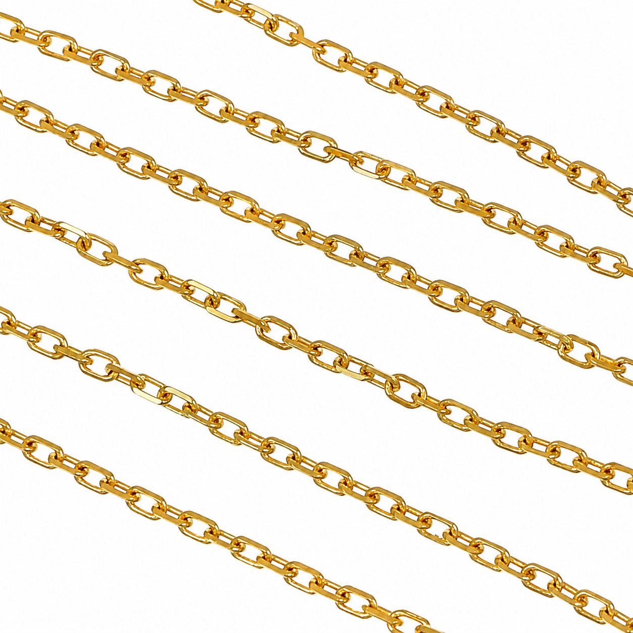 Collana - 18 carati Oro giallo - Made in Italy - Handmade