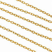 Collana - 18 carati Oro giallo - Made in Italy - Handmade