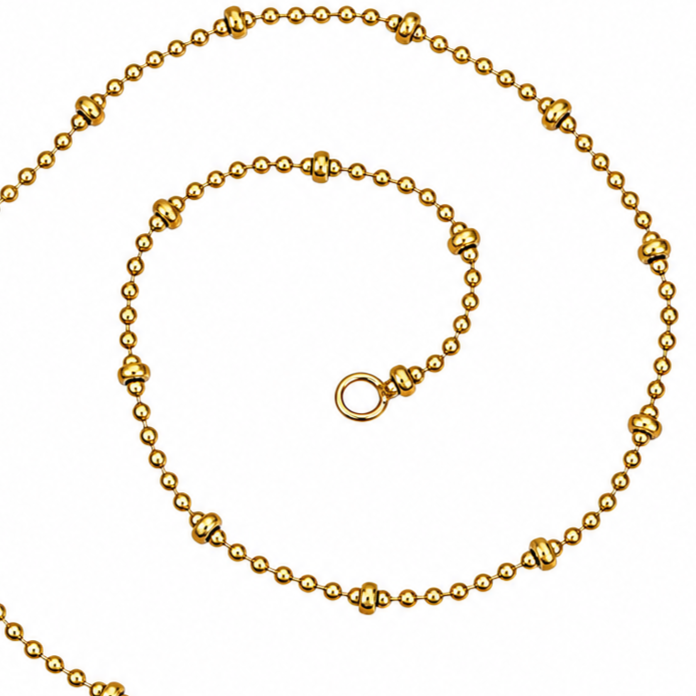 Collana - 18 carati Oro giallo - Made in Italy - Handmade
