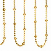Collana - 18 carati Oro giallo - Made in Italy - Handmade