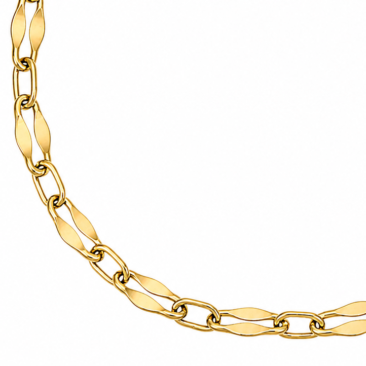 Bracciale - 18 carati Oro giallo - Handmade - Made in Italy