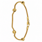 Bracciale - 18 carati Oro giallo - Handmade - Made in Italy