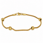Bracciale - 18 carati Oro giallo - Handmade - Made in Italy