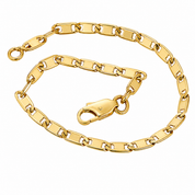 Bracciale - 18 carati Oro giallo - Handmade - Made in Italy