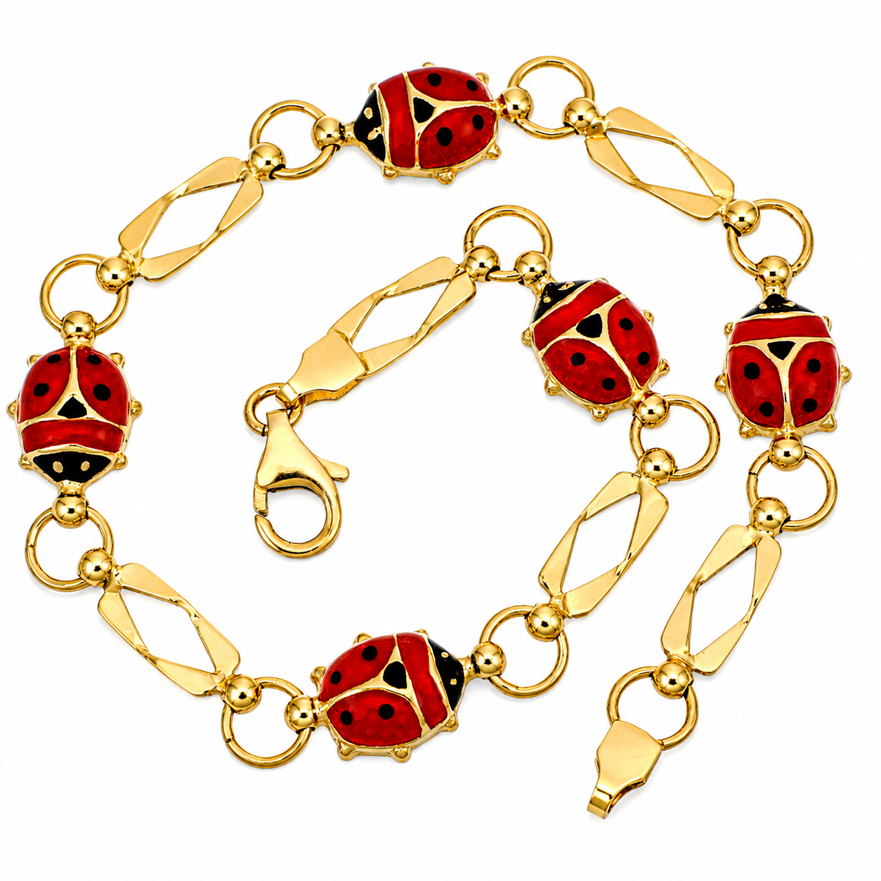 Bracciale - 18 carati Oro giallo - Handmade - Made in Italy