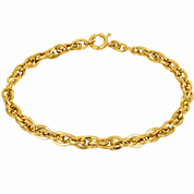 Bracciale - 18 carati Oro giallo - Handmade - Made in Italy