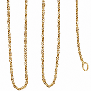 Collana con ciondolo - 18 carati Oro giallo - Handmade - Made in Italy