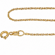 Collana con ciondolo - 18 carati Oro giallo - Handmade - Made in Italy