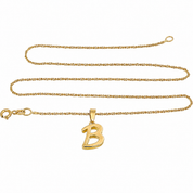 Collana con ciondolo - 18 carati Oro giallo - Handmade - Made in Italy