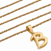 Collana con ciondolo - 18 carati Oro giallo - Handmade - Made in Italy