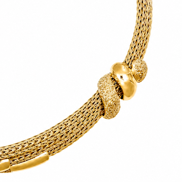 Bracciale - 18 carati Oro giallo, Oro bianco - Handmade - Made in Italy