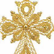 Ciondolo - 18 carati Oro giallo - Made in Italy - Handmade