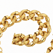 Bracciale - 18 carati Oro giallo - Handmade - Made in Italy