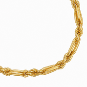 Bracciale - 18 carati Oro giallo - Handmade - Made in Italy