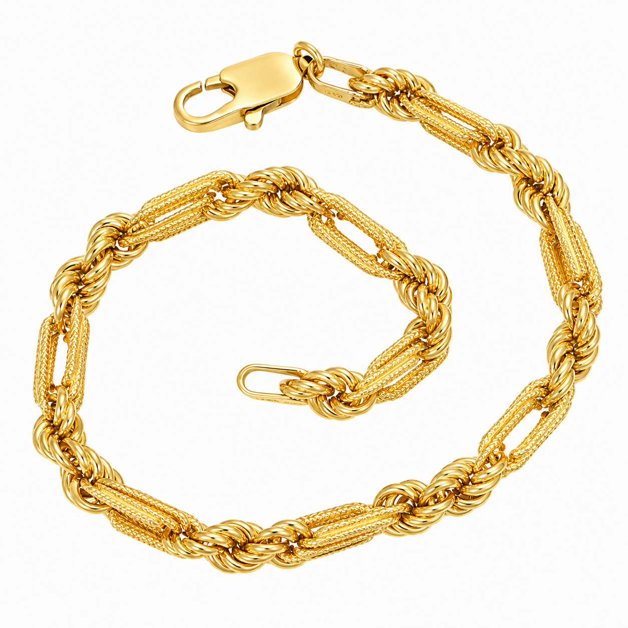 Bracciale - 18 carati Oro giallo - Handmade - Made in Italy