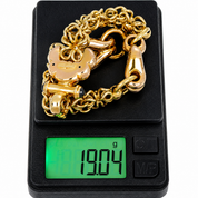 Bracciale - 18 carati Oro giallo - Handmade - Made in Italy