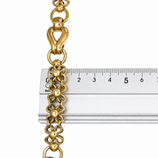 Bracciale - 18 carati Oro giallo - Handmade - Made in Italy
