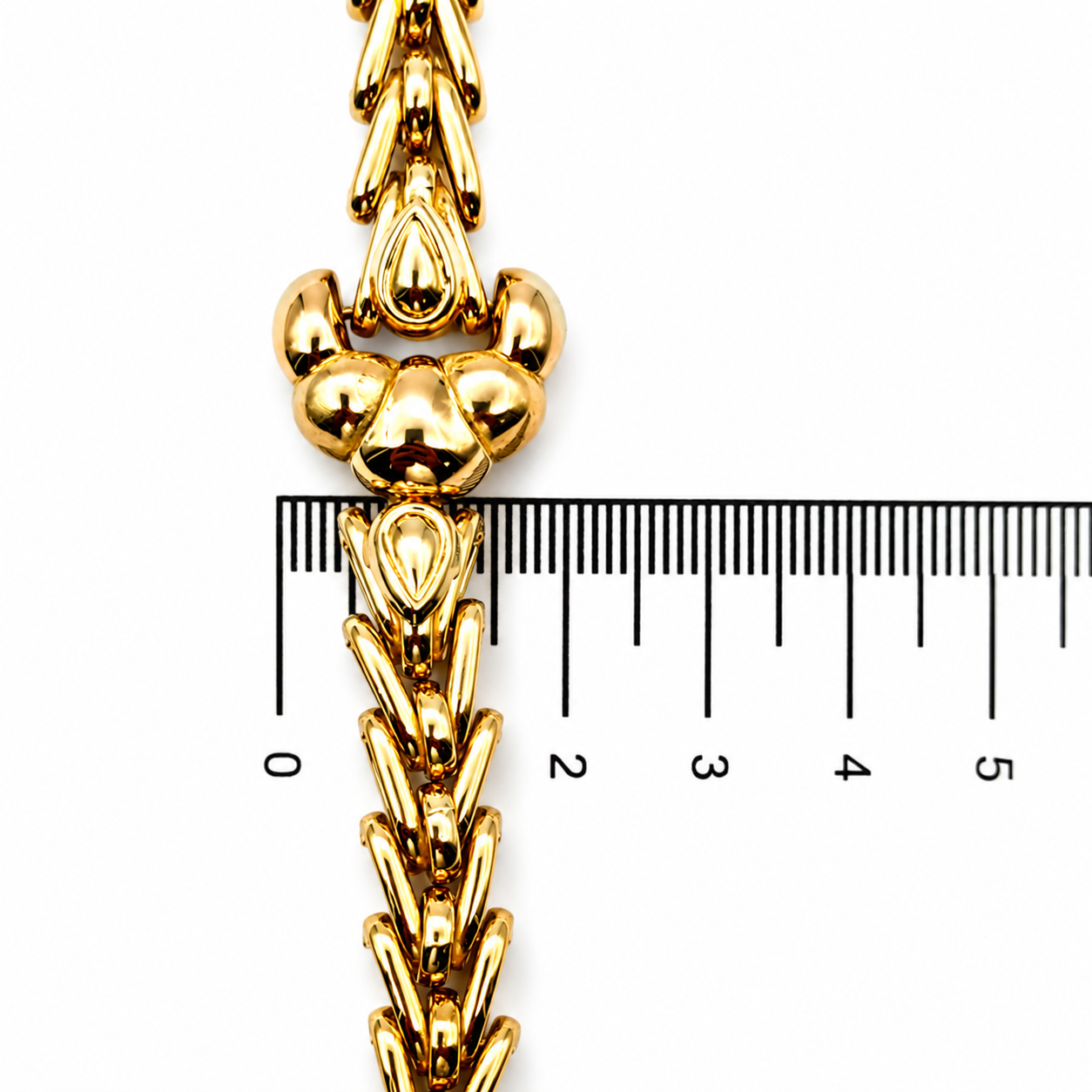Bracciale - 18 carati Oro giallo - 0.45ct. tw. Zaffiro - Made in Italy -Handmade