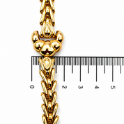 Bracciale - 18 carati Oro giallo - 0.45ct. tw. Zaffiro - Made in Italy -Handmade