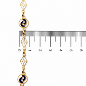 Bracciale - 18 carati Oro giallo - Made in Italy - Handmade