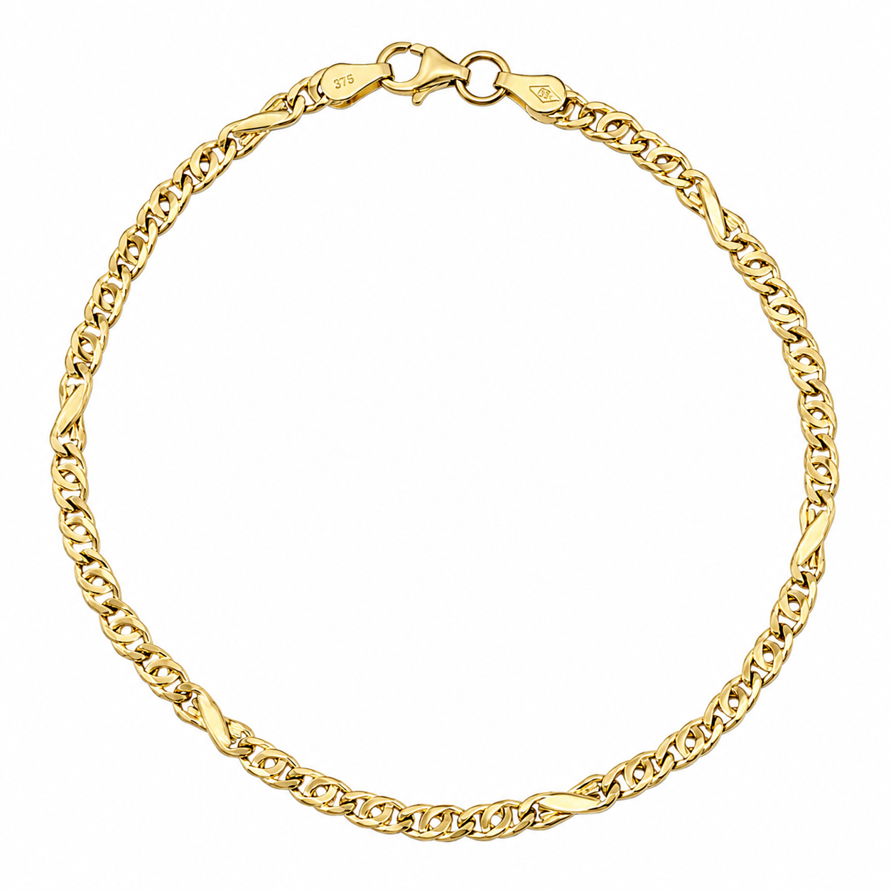 Bracciale - 18 carati Oro giallo - Handmade - Made in Italy
