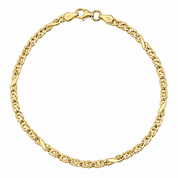 Bracciale - 18 carati Oro giallo - Handmade - Made in Italy