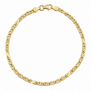 Bracciale - 18 carati Oro giallo - Handmade - Made in Italy