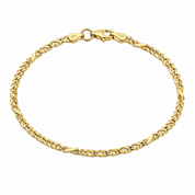 Bracciale - 18 carati Oro giallo - Handmade - Made in Italy